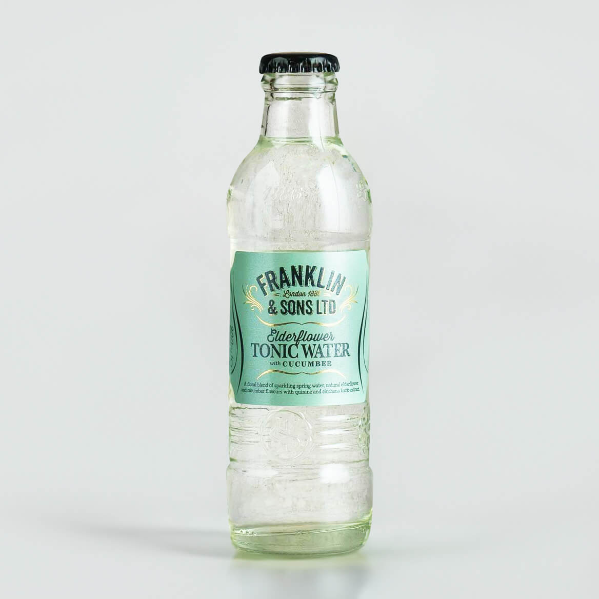 Franklin Sons Elderflower Tonic Water with Cucumber La