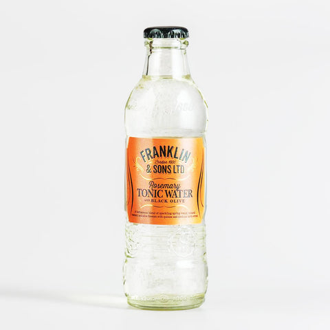 Rosemary Tonic Water with Black Olive | Franklin&Sons