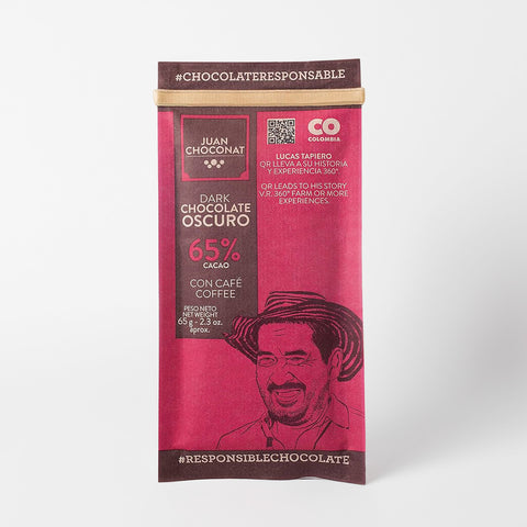 Juan Choconat  - Dark Chocolate with Coffee 65%